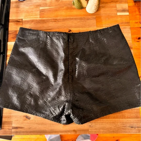 J Brand leather shorts - Picture 2 of 10